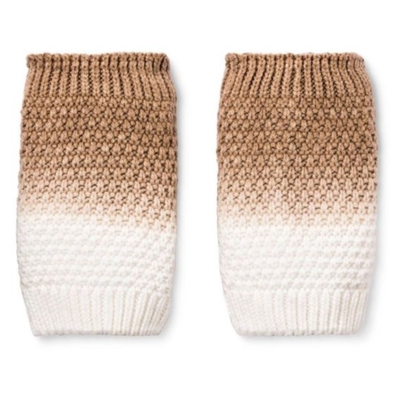 'FINAL' NEW Neutral Ombre Boot Cuff Socks NWT - Picture 6 of 8